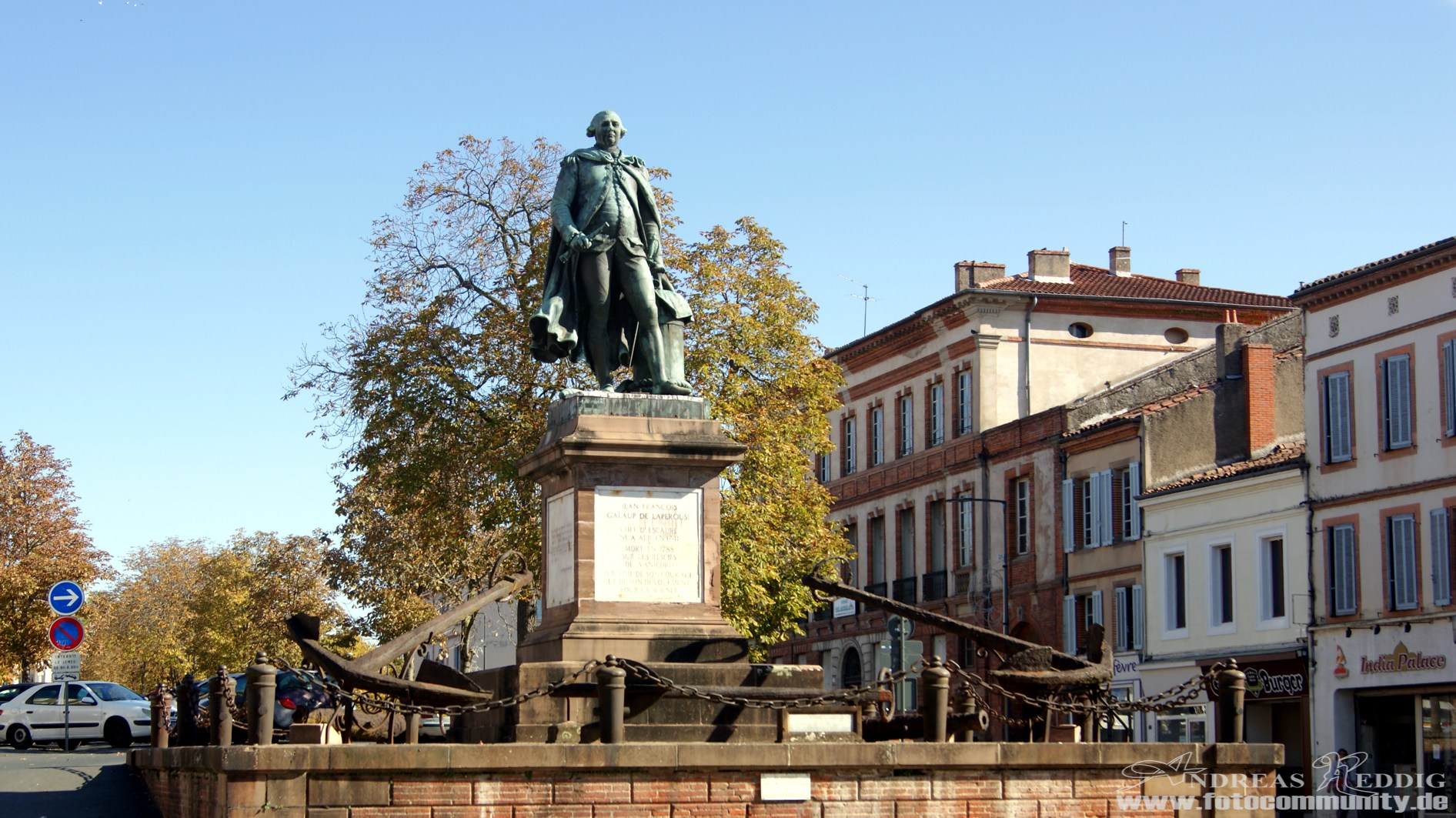 27.10.2014 - Denkmal von Laperouse in Albi/Frankreich