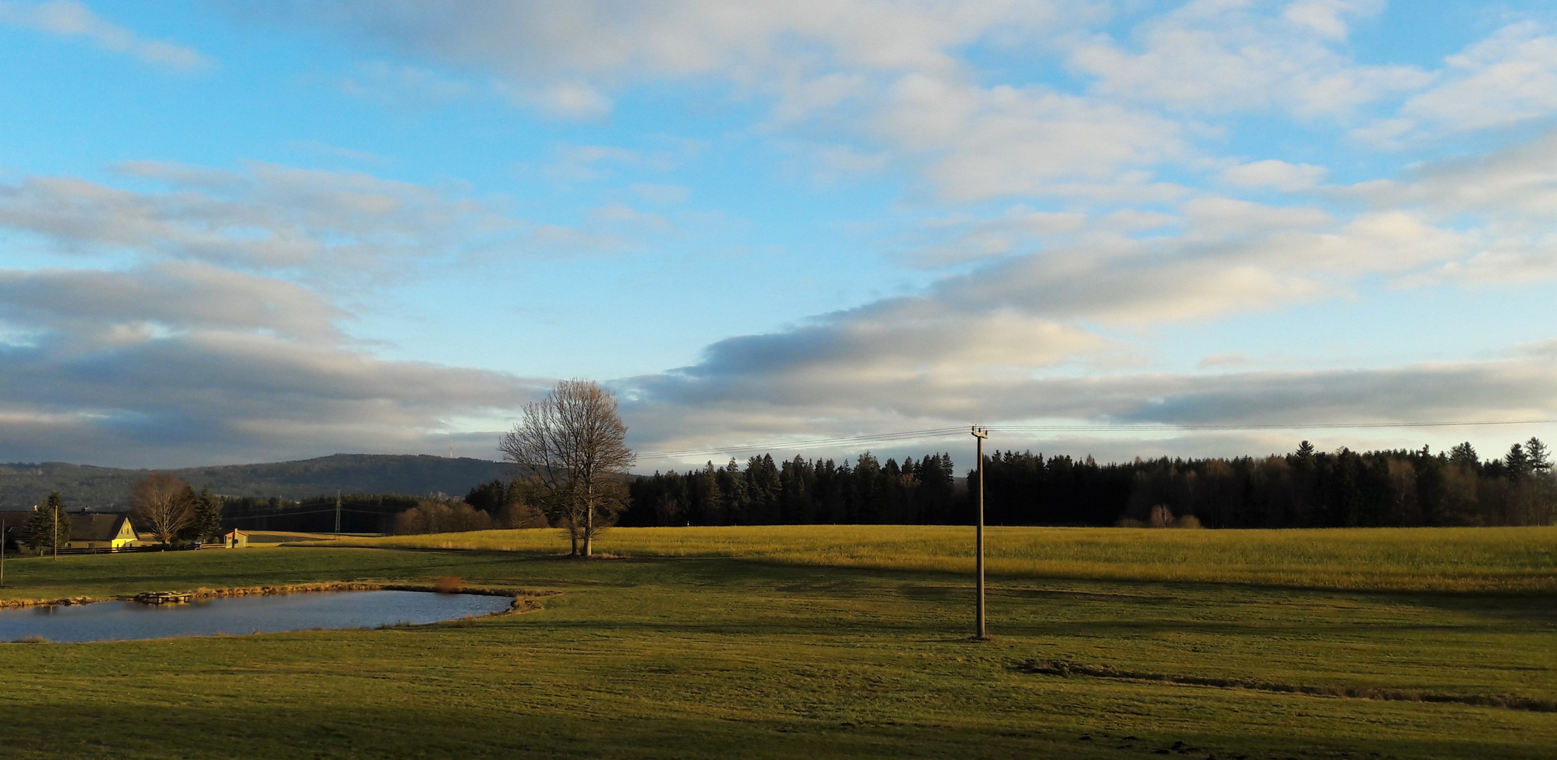 27.12.2019  Blick zum Waldstein im Fichtelgebirge