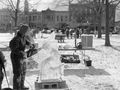 Ice Carving Festival Medina Ohio  by Ken Piros