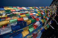 277 - Somewhere Between Gyantse and Lhasa (Tibet) - Prayer Flags