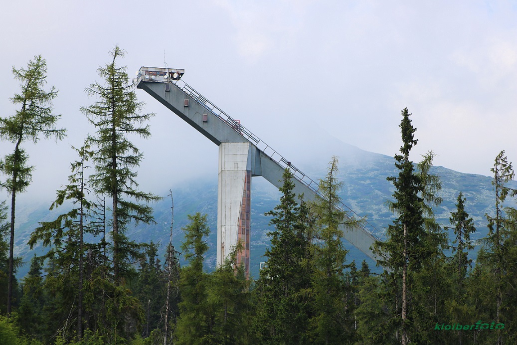 (280) skisprungschanze strbske pleso (hohe tatra)