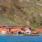 2801T-03T Stromness Bay Südgeorgien Walfangstation Panorama