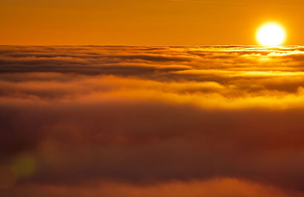 ***28.02.13 Sonnenuntergang auf dem Keilberg***