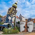 2852SB Hundertwasser Architektur Abensberg Bayern