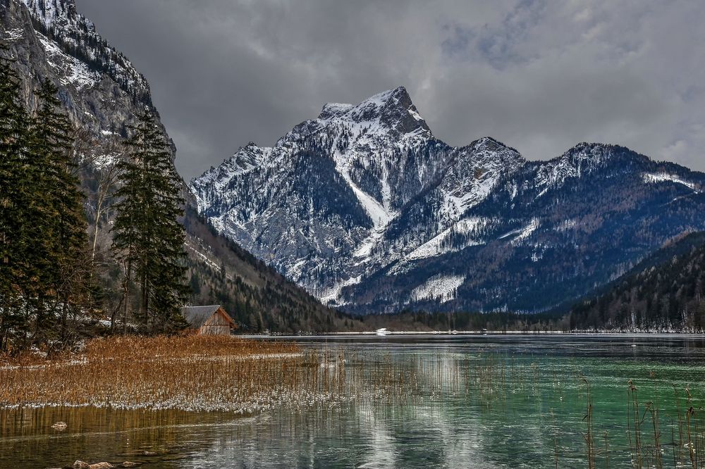 Winterruhe am Leopoldsteinersee von da reini