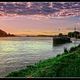 Sonnenuntergang Rheinhafen