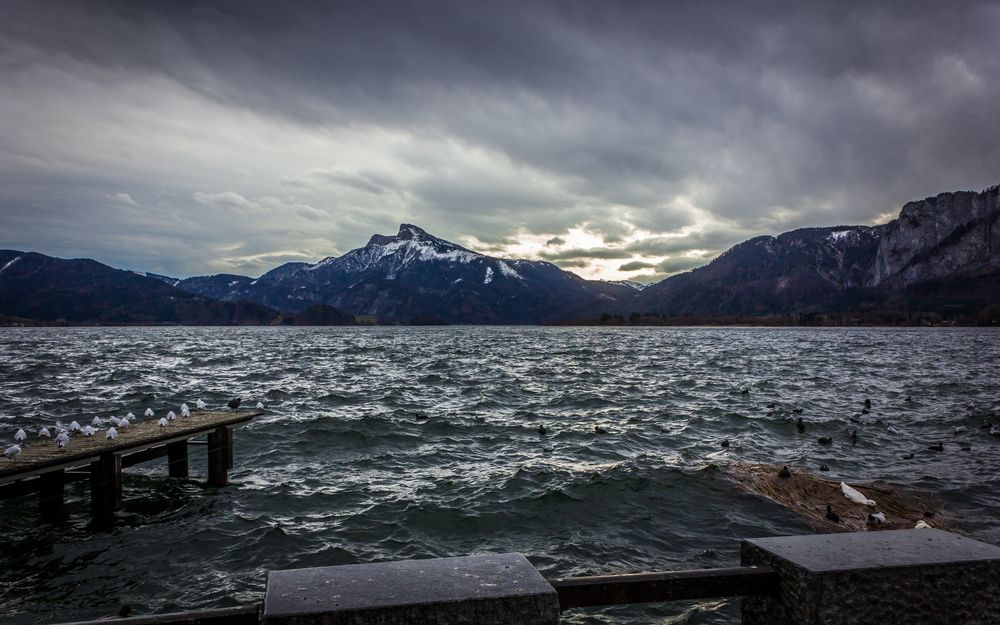 Sturm über dem Mondsee von Andy5