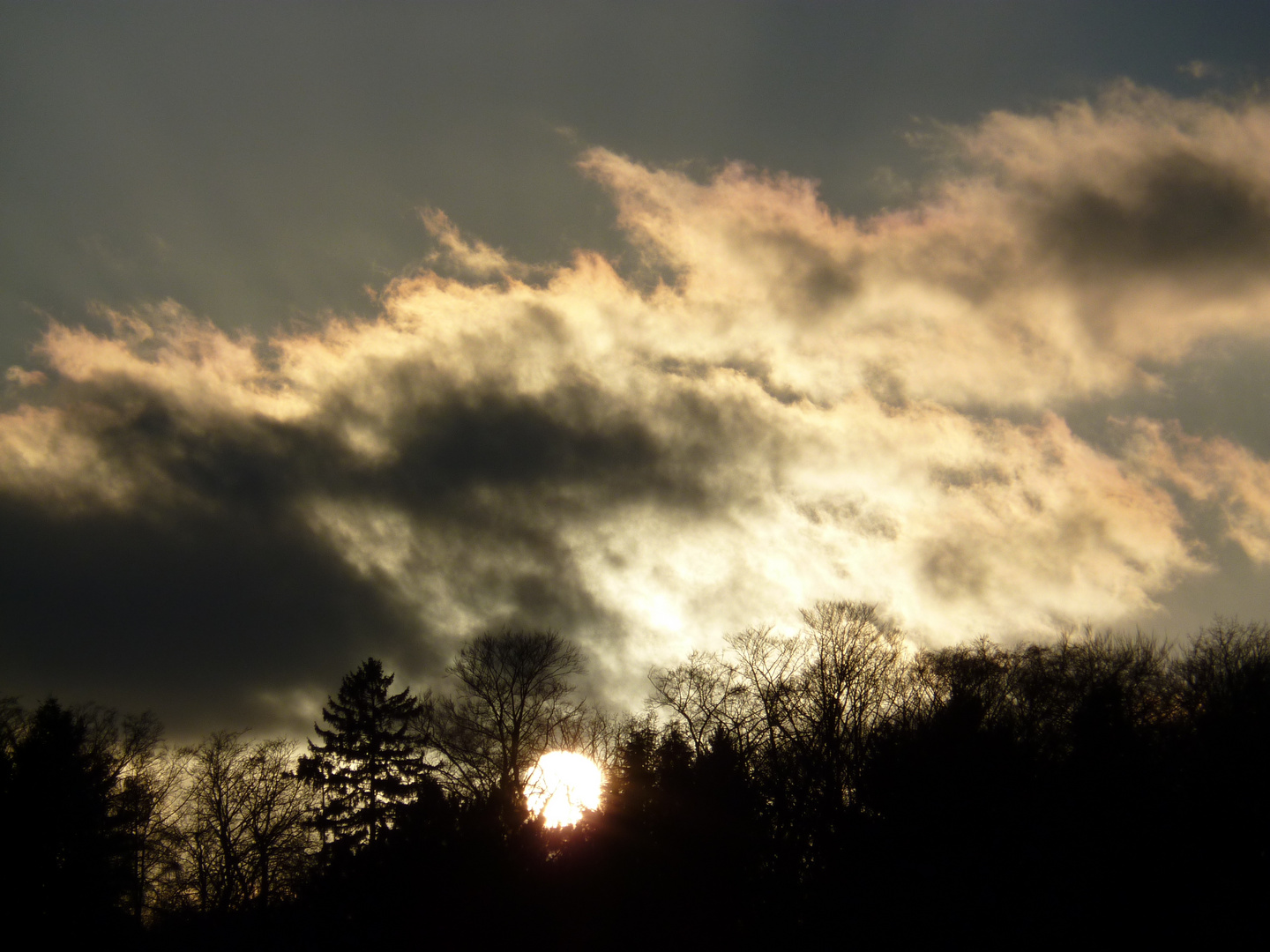 29-12-2013 schöner Sonnenuntergang heute