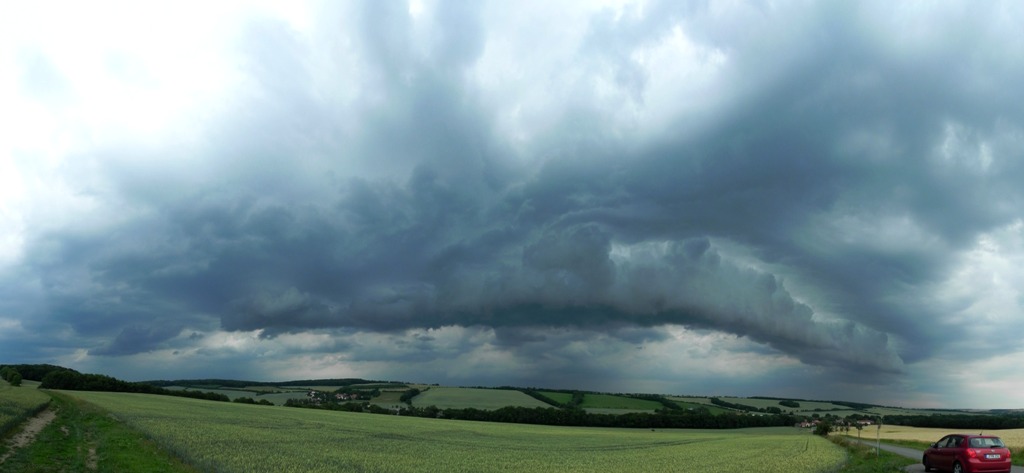 29.06.2011 - Gewitter mit Böenfront bei Magdala