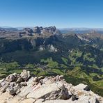 2907 m, Gipfel vom Heiligkreukofel erreicht, von dort genießt man ein Traumpanorama.