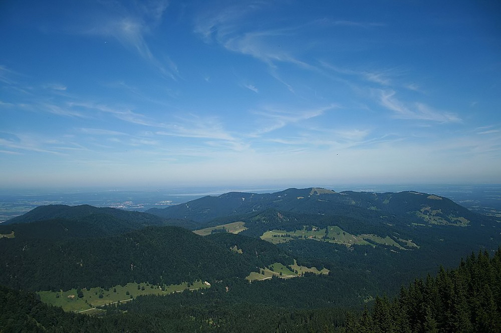 29.07.09 - Tölzer Land von oben