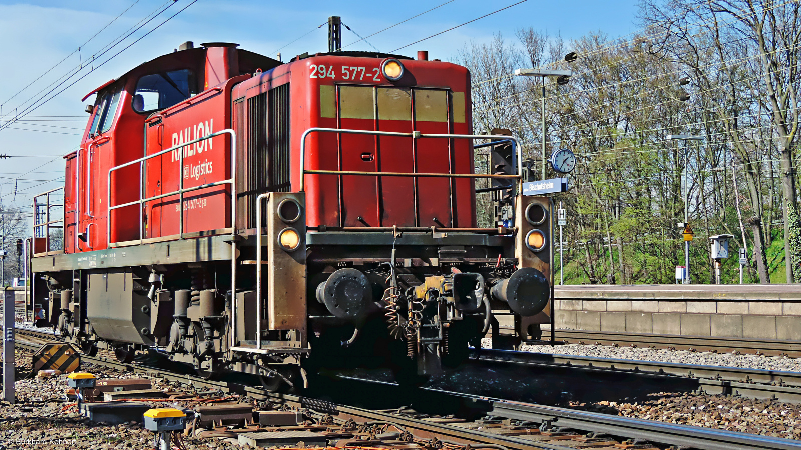 294 577-2 bei Rangierarbeiten