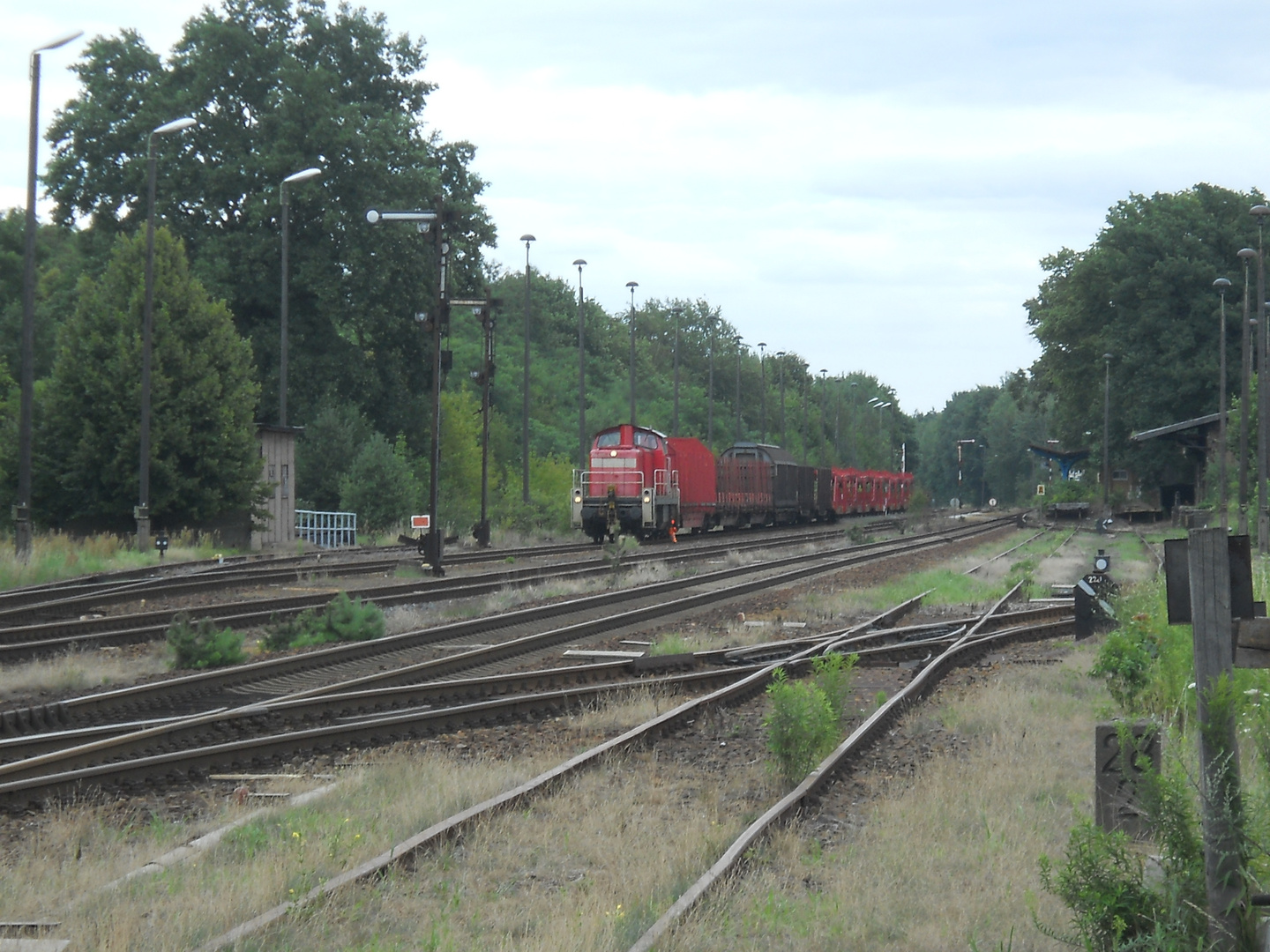 294 595-4 wartet auf Rangierbefehl...