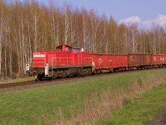 294 603 auf der Georgsmarienhütten-Eisenbahn bei Hasbergen ...