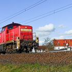 294 644-0 Railion Solofahrt - Nauheim / Groß Gerau - 28.01.2014