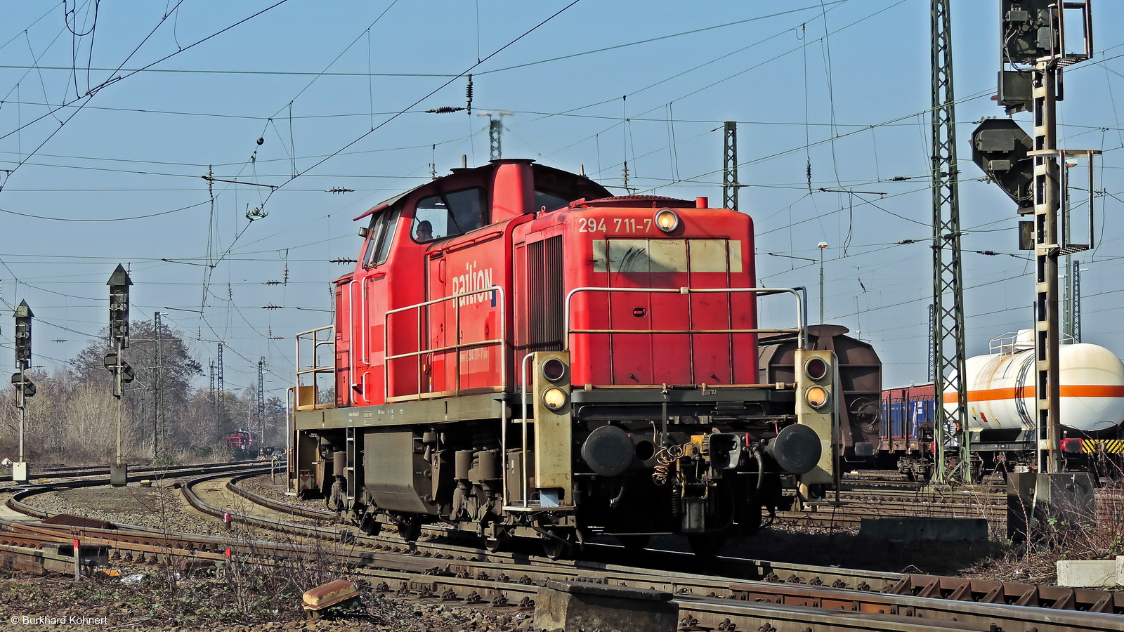 294 711-7 Railion in Mainz-Bischofsheim