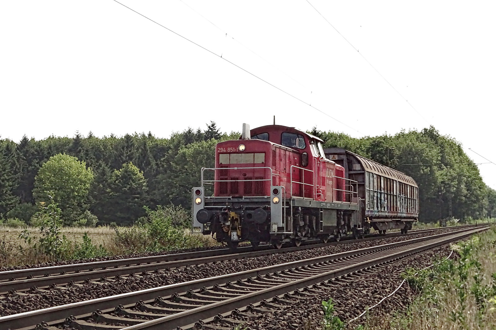 294 851-1 Crossrail mit einem "Ganzzug"