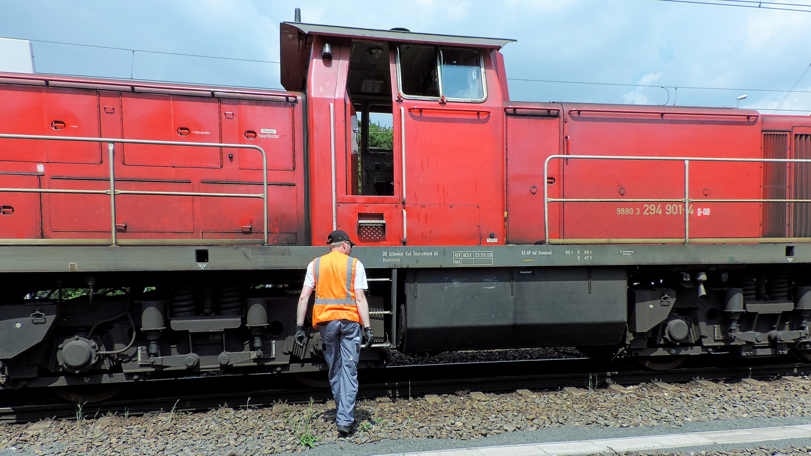 294 901-4 - zum Einsatz für Rangierarbeiten