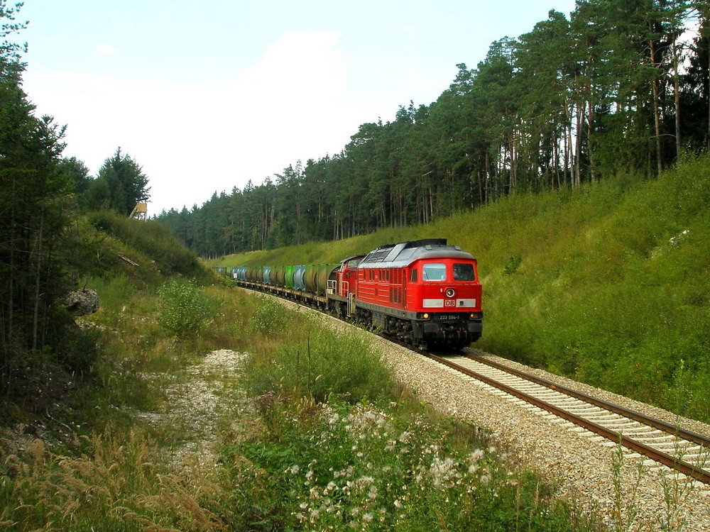 294er im Schlepp einer 233