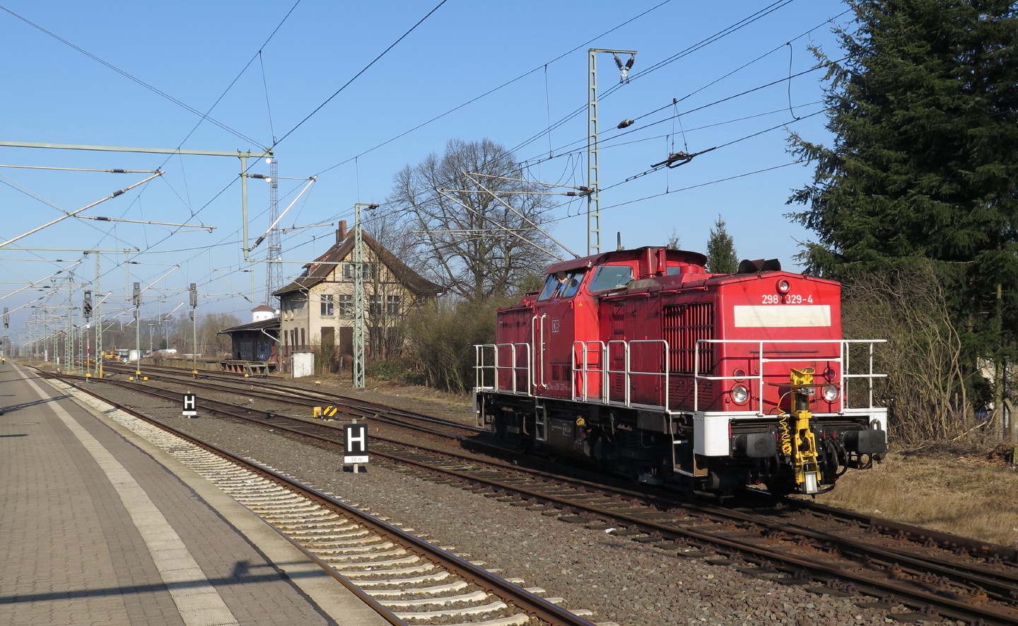 298 329 rangiert in Ludwigslust