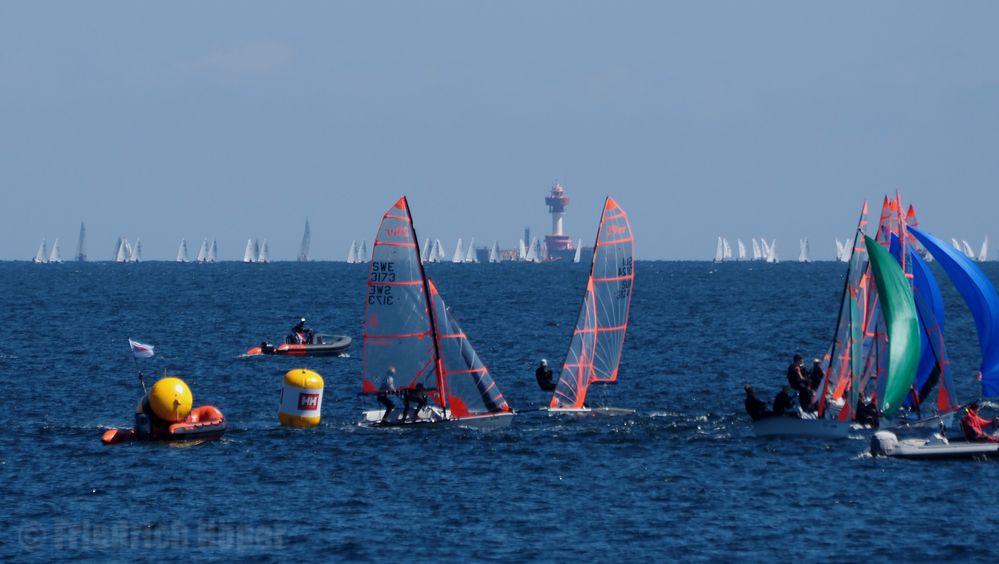 29er-Regatta vor Strande