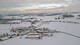 Winter in Höhenrain von Christopher Nolte