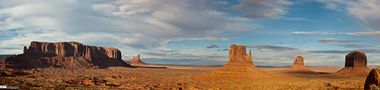 Monument Valley - Panorama by Jay Aremac 