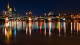 Frankfurt by night von Bernd Hauswald