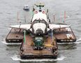 Raumfähre Buran auf Rhein von Eckhard Henkel