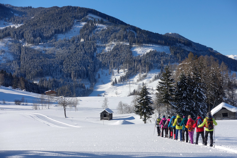 Schneeschuhwandern im Salzburger Land  by Claudia Henzler
