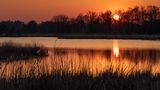 Atardecer en el lago de Jose V. Nieto