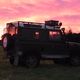 Sonnenaufgang mit Landy 2