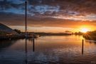 Glasgow Sundown von michael-flick-photography.com