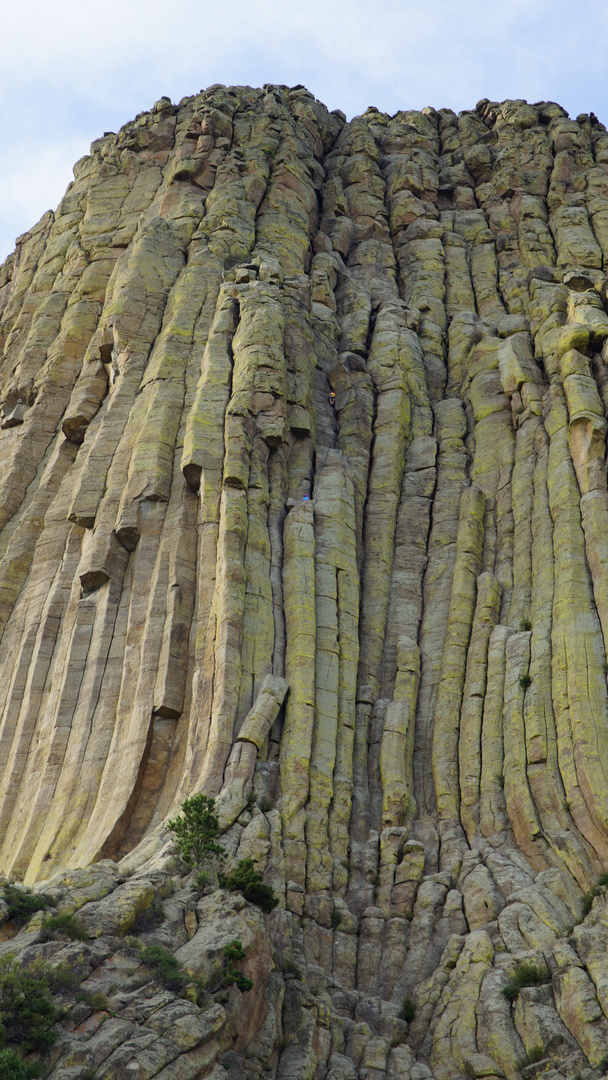 2er-Seilschaft am Devils Tower