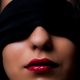 Red Lipstick blindfolded