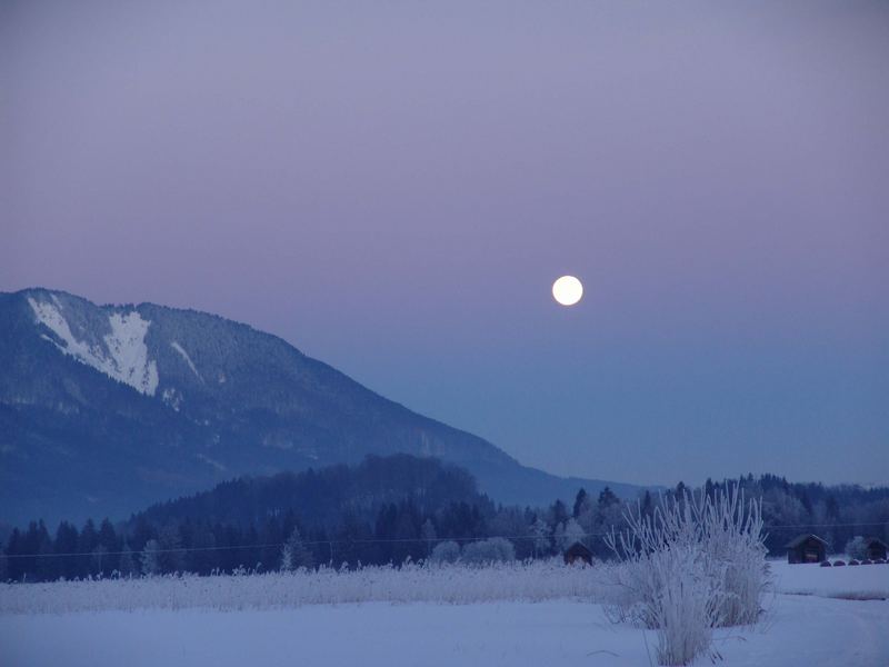 2.Versuch Mond am Morgen