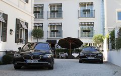 2x BMW 750iL in Heidelberg