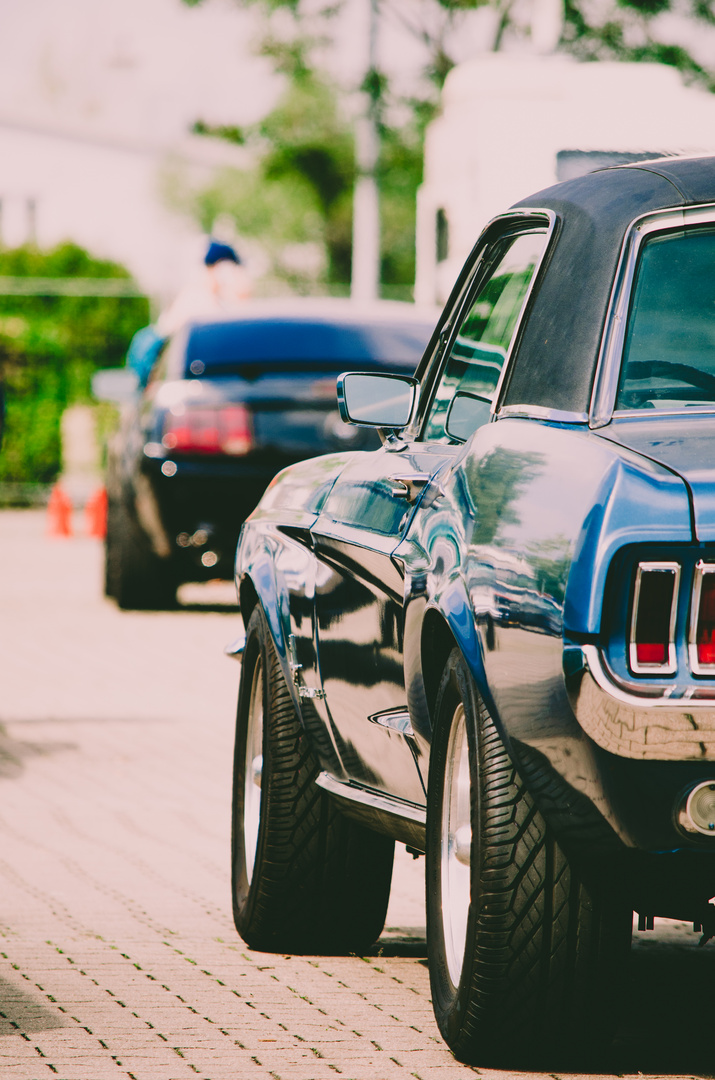 2x Ford Mustang