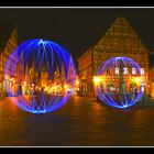 2x LightBall in der Stadt