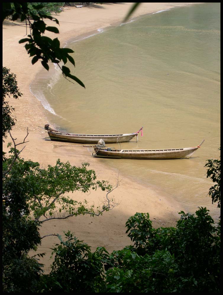 2x longtail, ton sai beach