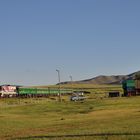 2Zagal am 27.06.18 mit Personenzug auf dem Weg von Ulaanbaatar in den Norden