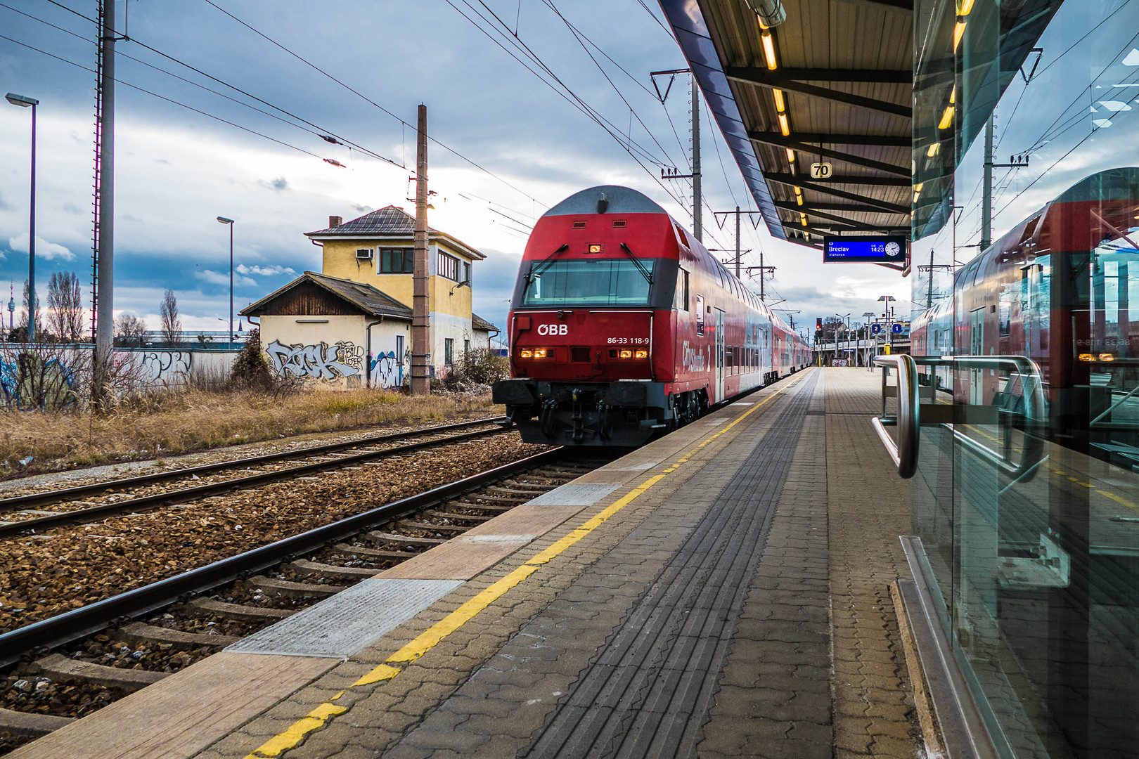 3. Adventsonntag: mit der S-Bahn in die Siemensstraße