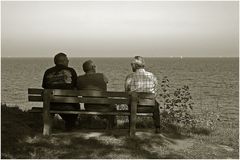 3 alte Männer und das Meer