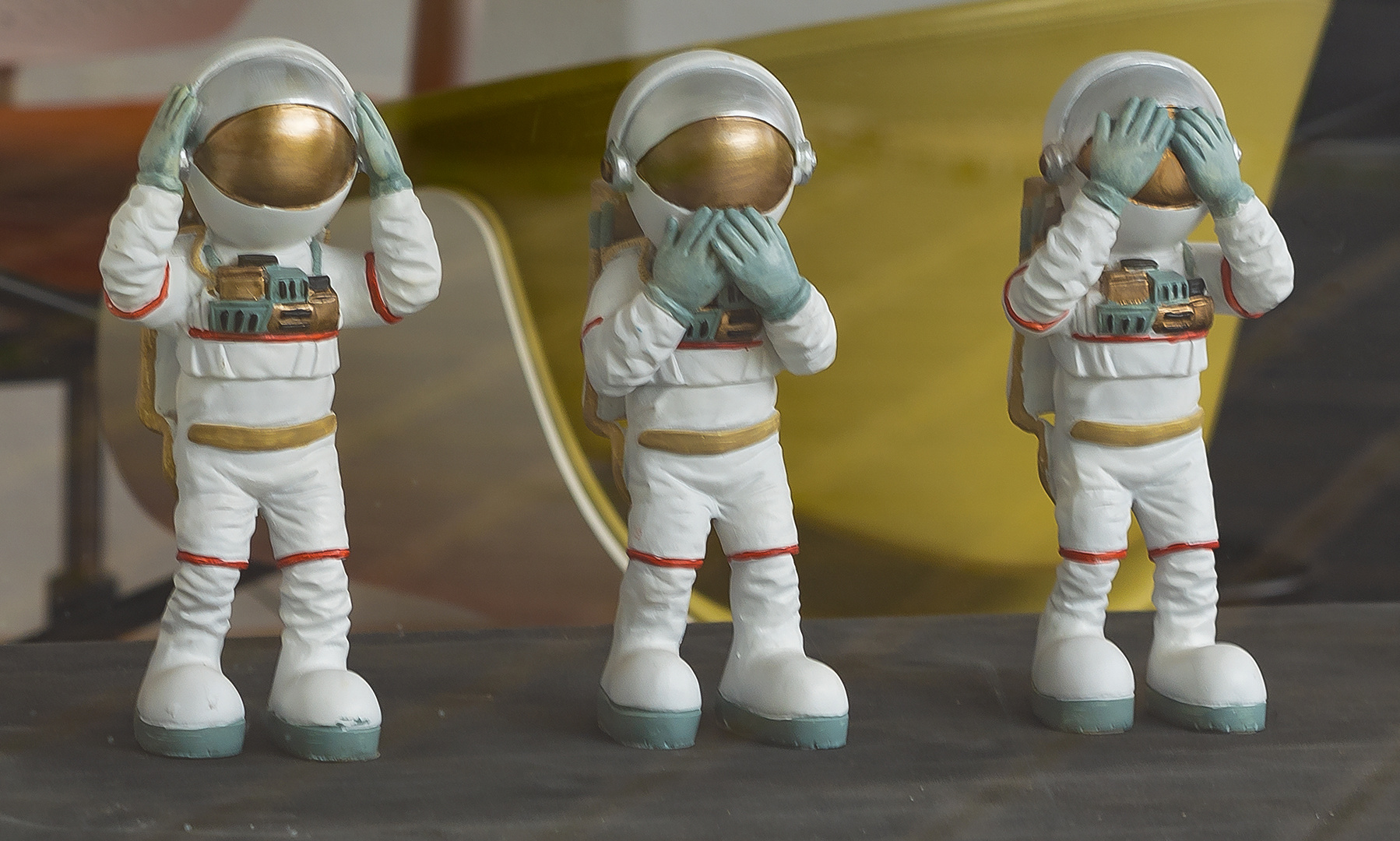 3 astronauten