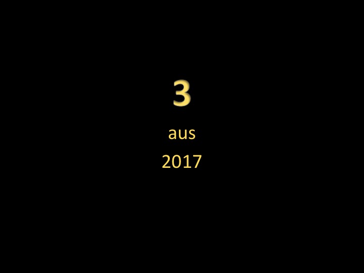 [3 aus 2017]