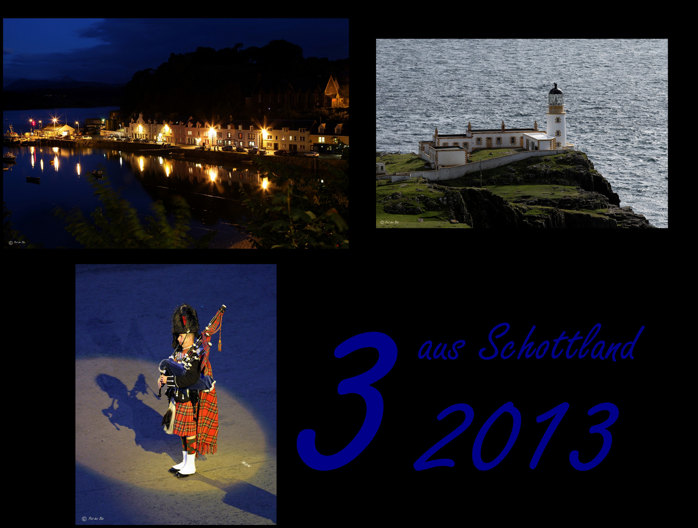 3 aus Schottland 2013