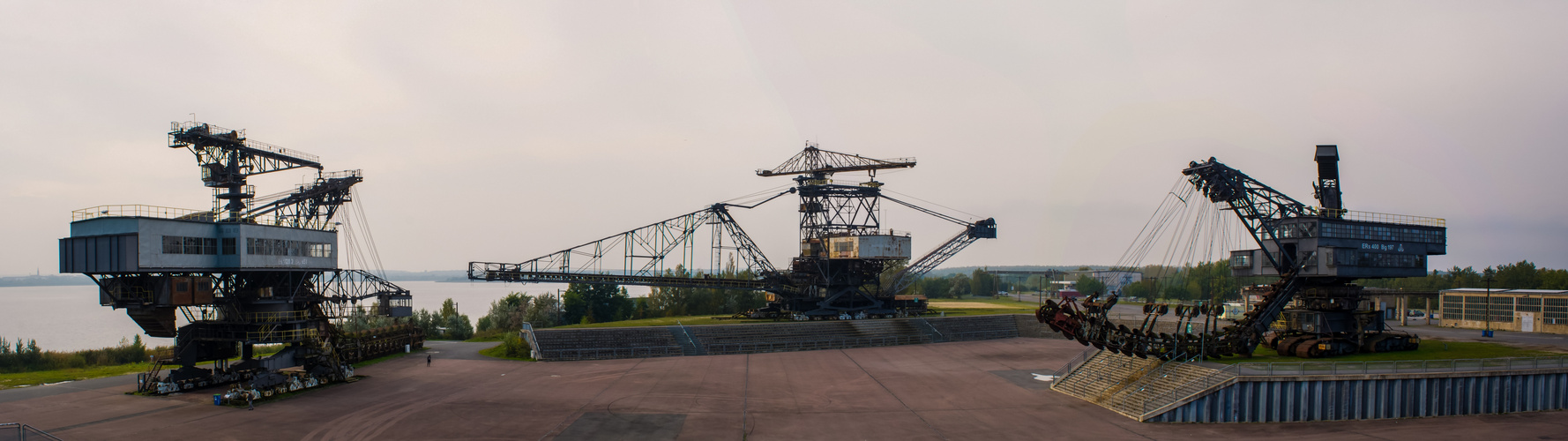 3 Bagger aus Ferropolis