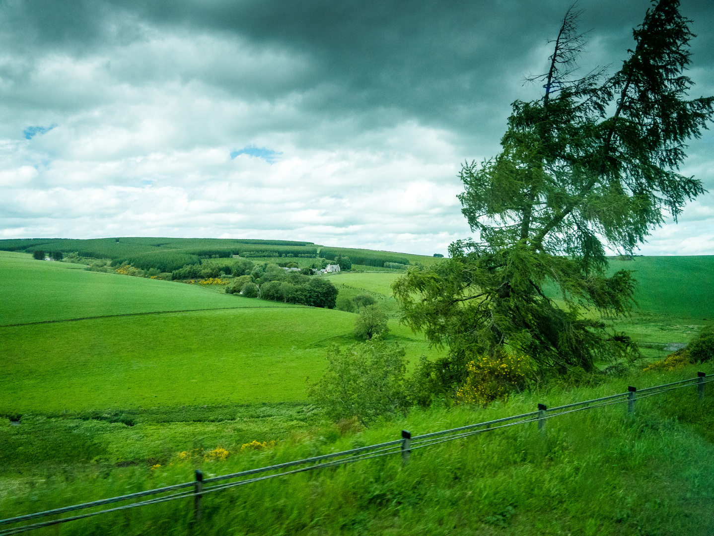 3 Blick aus dem Busfenster