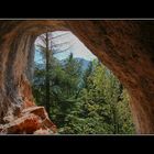 3 Blick aus der Höhle