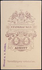 (3) Der Fotograf Franz X. Fankhauser aus Admont (Steiermark)